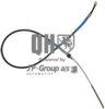 OPEL 0522616 Cable, parking brake